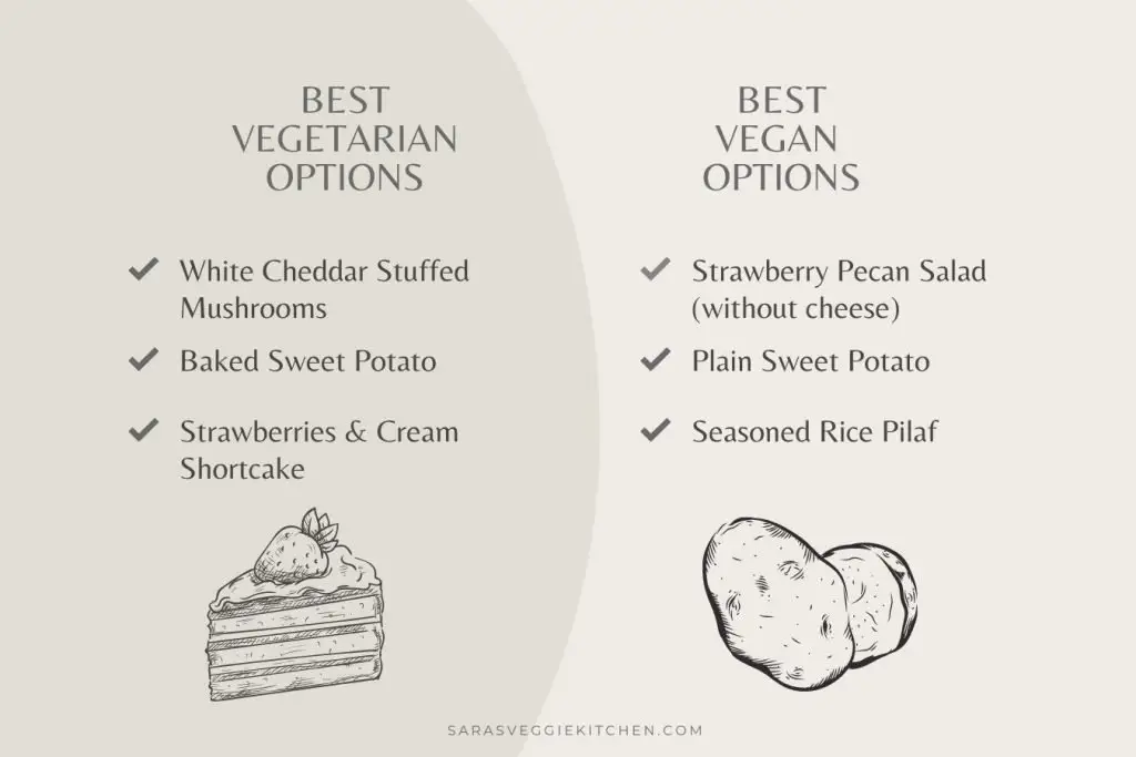 What are the best vegan options at Longhorn Steakhouse