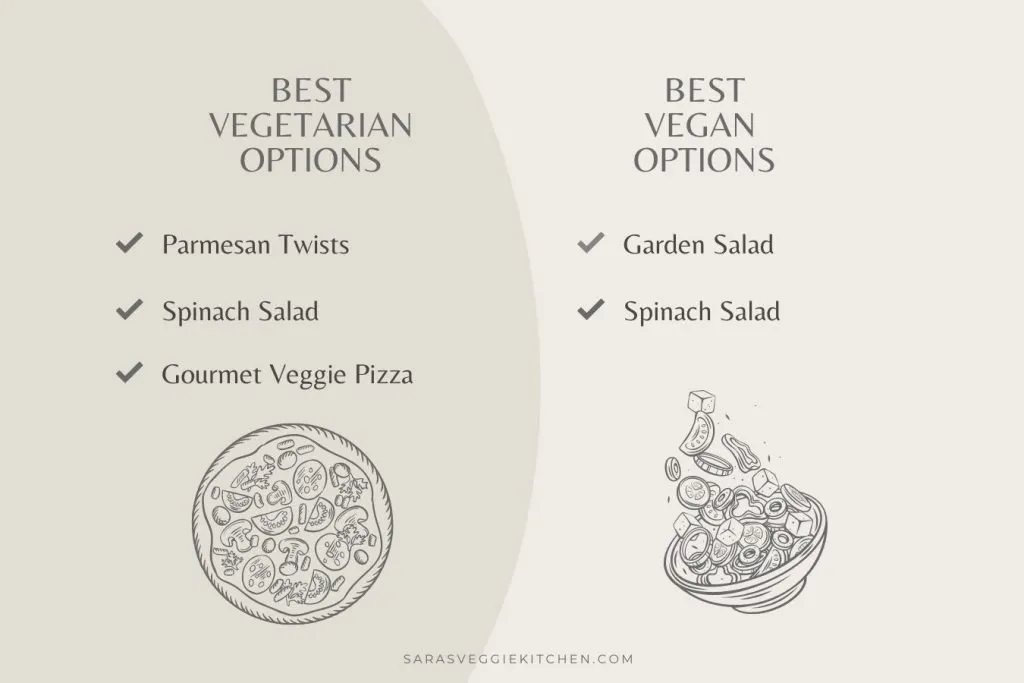 Vegan Options At Round Table Pizza