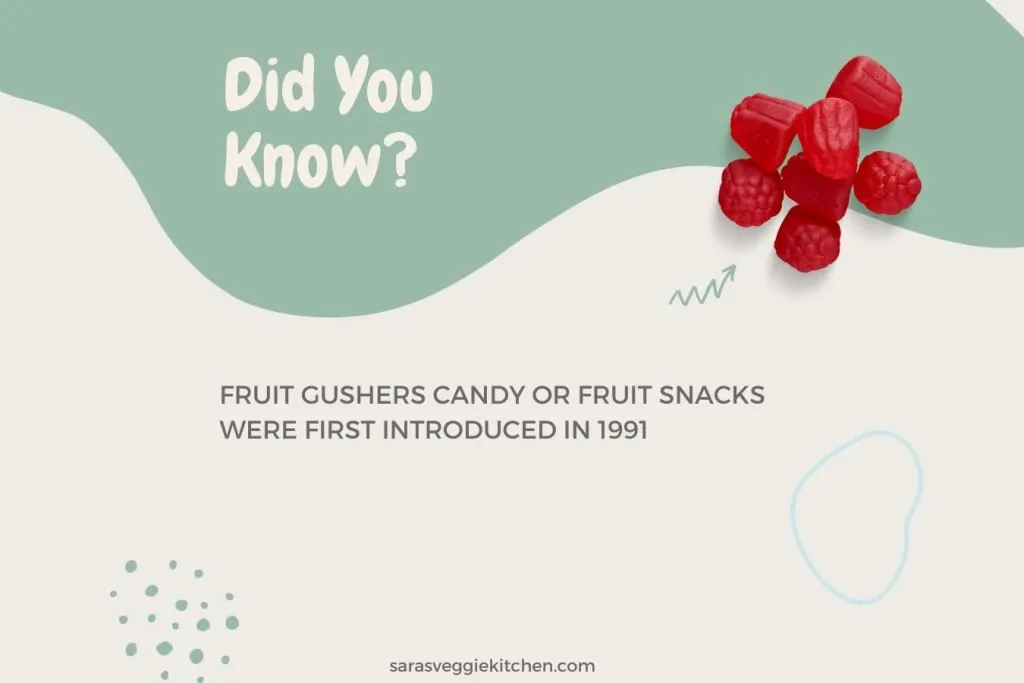 Are Fruit Gushers Vegetarian
