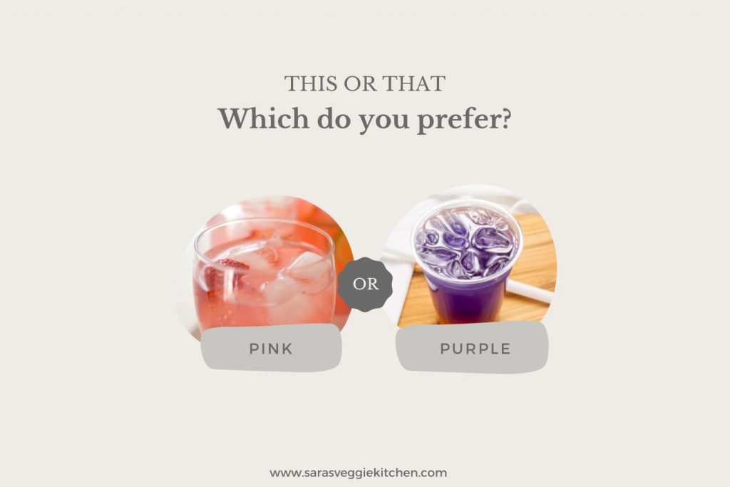 What is in Starbucks pink drink